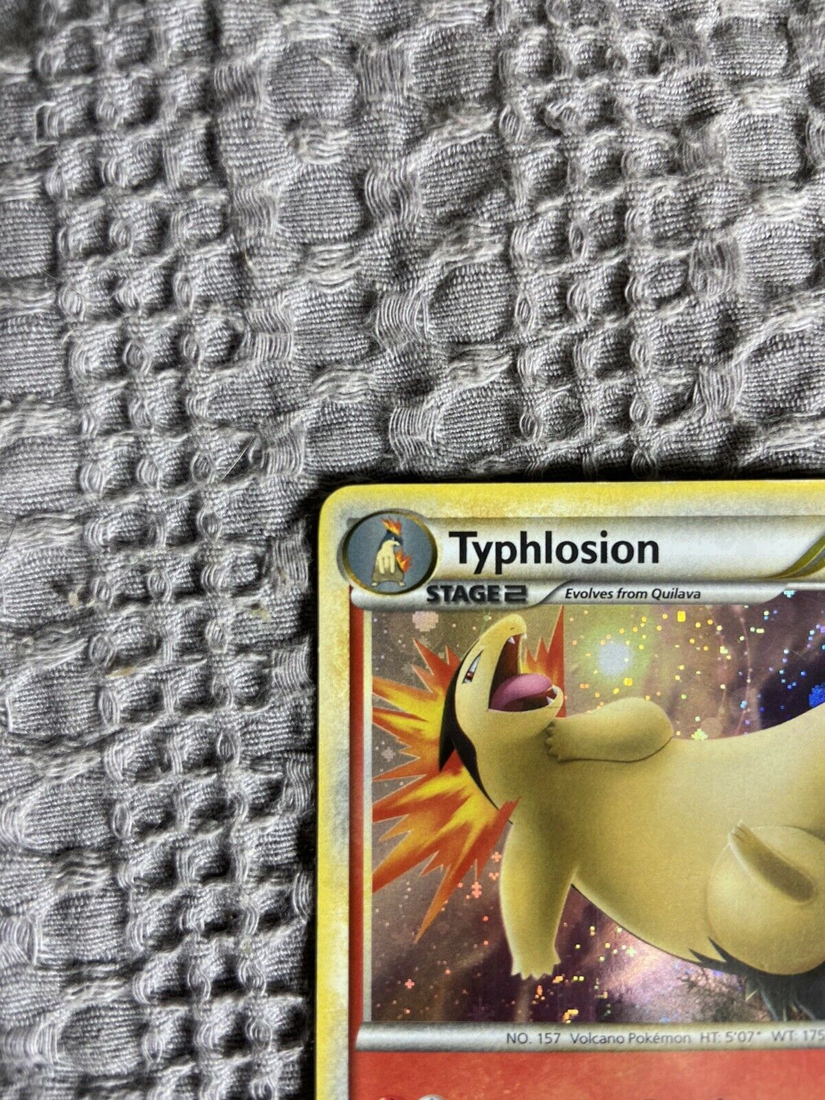 2010 Typhlosion - LP - Holo Rare 32/123 HeartGold SoulSilver Pokémon Card TCG - Image 4