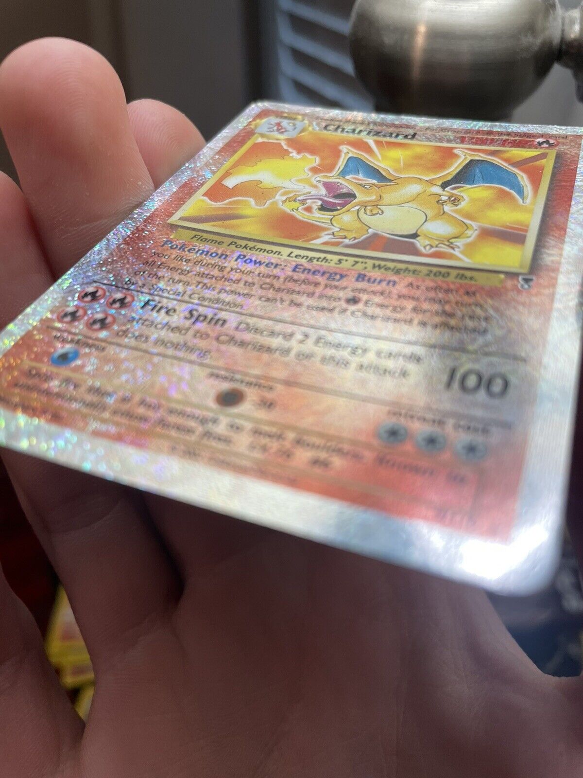Pokémon 3/110 Charizard Legendary Collection Reverse Holo Rare - Image 2